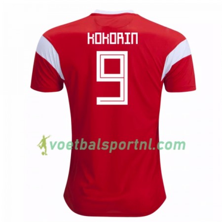Rusland Kokorin 9 Thuis Shirt WK voetbal 2018